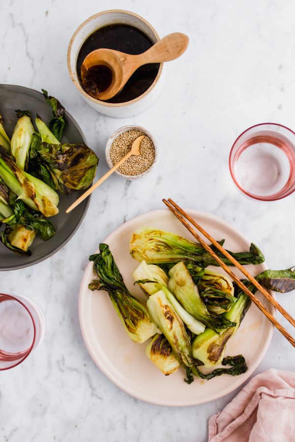 Sautéed Baby Bok Choy With Ginger Sauce Lena's Kitchen