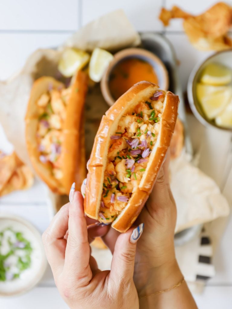Quick & Easy Langostino Lobster Rolls Lena's Kitchen