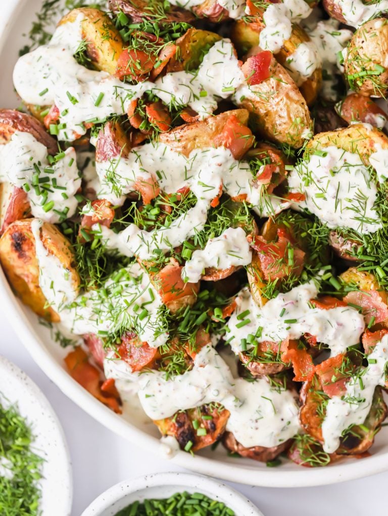 Best Roasted Potato Salad - Lena's Kitchen