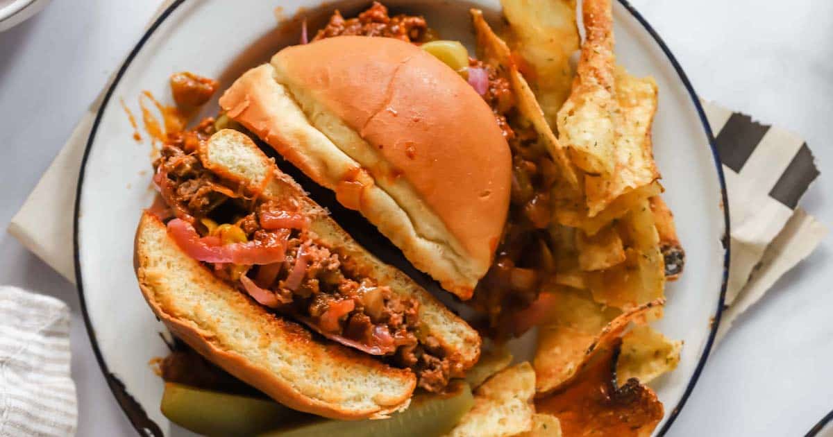 Easy Sloppy Joes Recipe - Lena's Kitchen