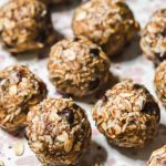 Homemade bliss balls.