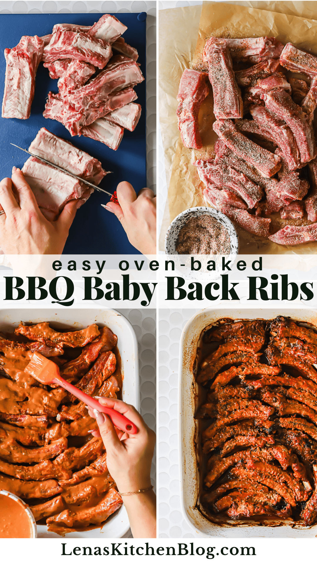 BBQ Baby Back Ribs - Lena's Kitchen