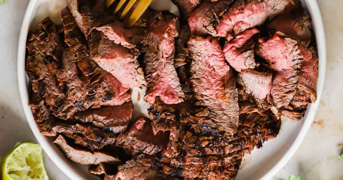 Easy Carne Asada Recipe - Lena's Kitchen
