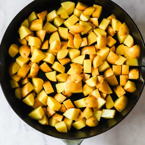 Steak Bites And Potatoes Lena S Kitchen