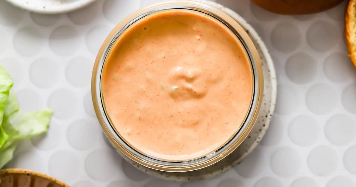 Burger Sauce Recipe - Lena's Kitchen